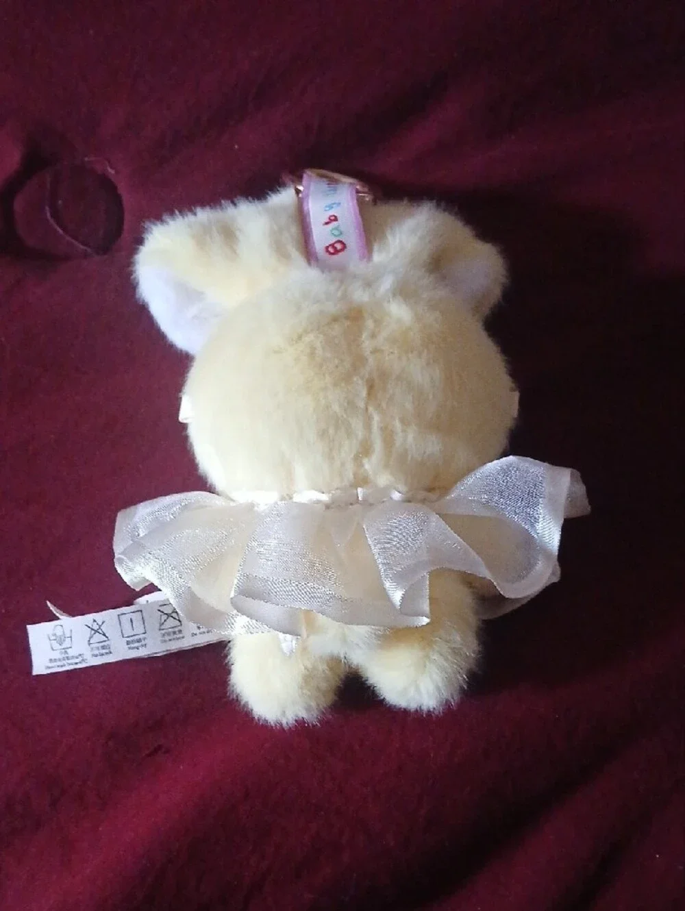 Baby Three Bunny Keychain